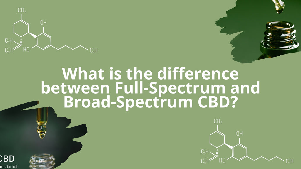 What is the difference between Full-Spectrum and Broad-Spectrum CBD?