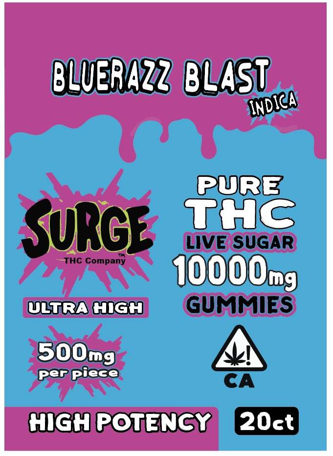 Surge THC gummies 10,000mg | Formulated Wellness
