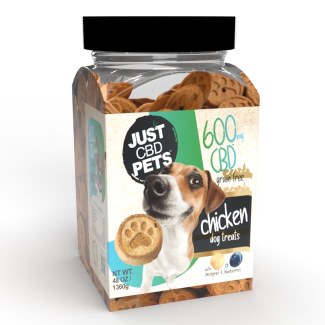 Just CBD Organic Pet Treats 600mg Jar