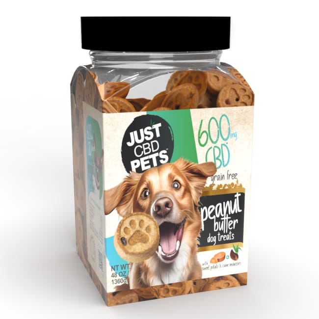 Just CBD Organic Pet Treats 600mg Jar