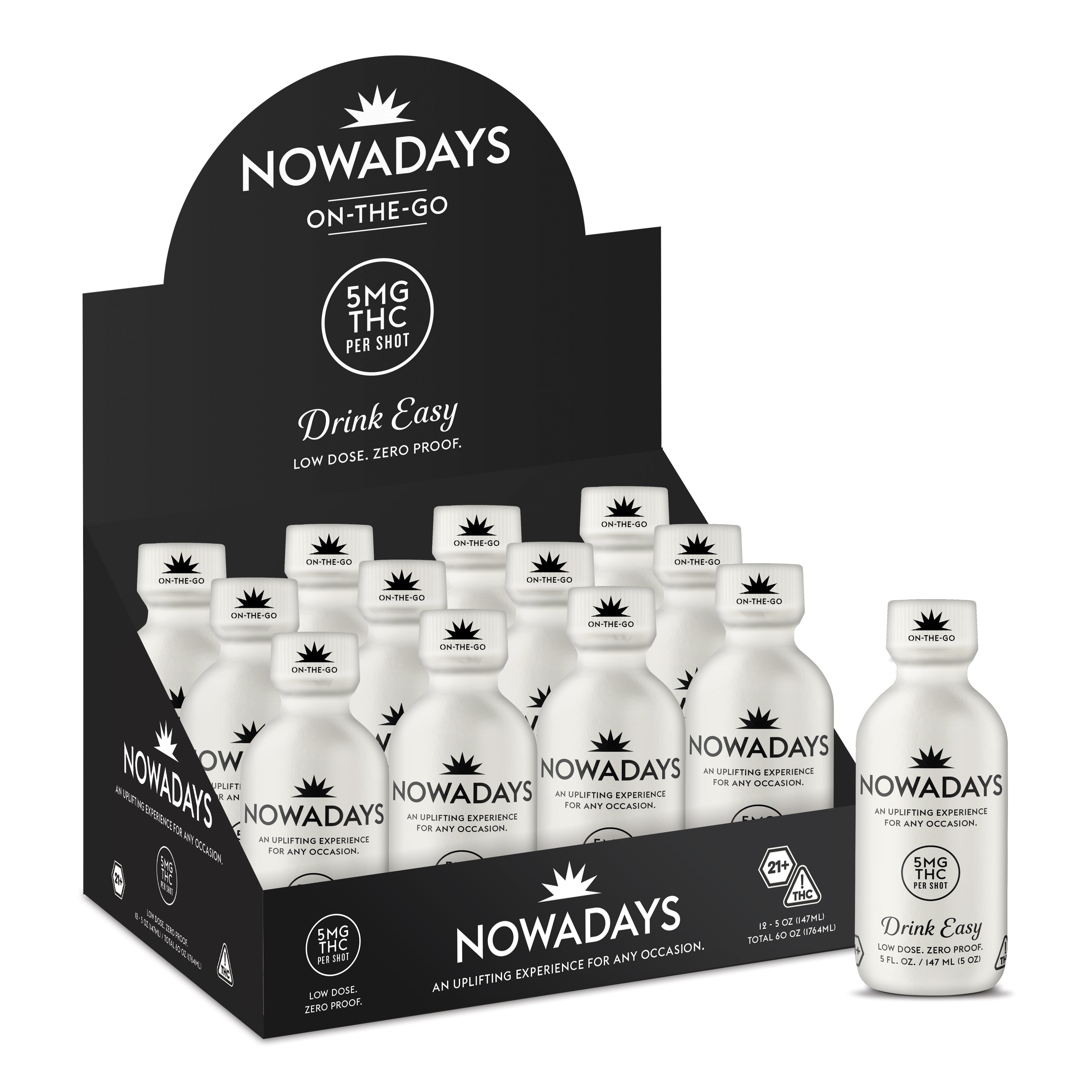Nowadays Cannabis Infused Shot 5 mg | Formulated Wellness
