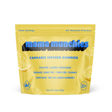 Mama's Munchies Delta 9 Gummies 100mg THC + 50mg CBD