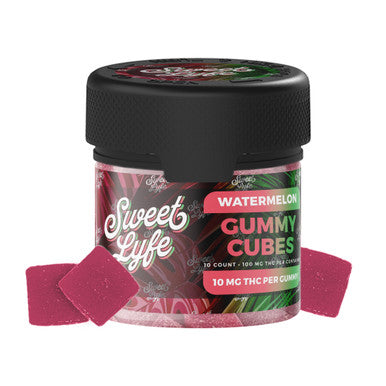 Sweet Lyfe Delta 9 THC 100mg Gummies 2oz Jar