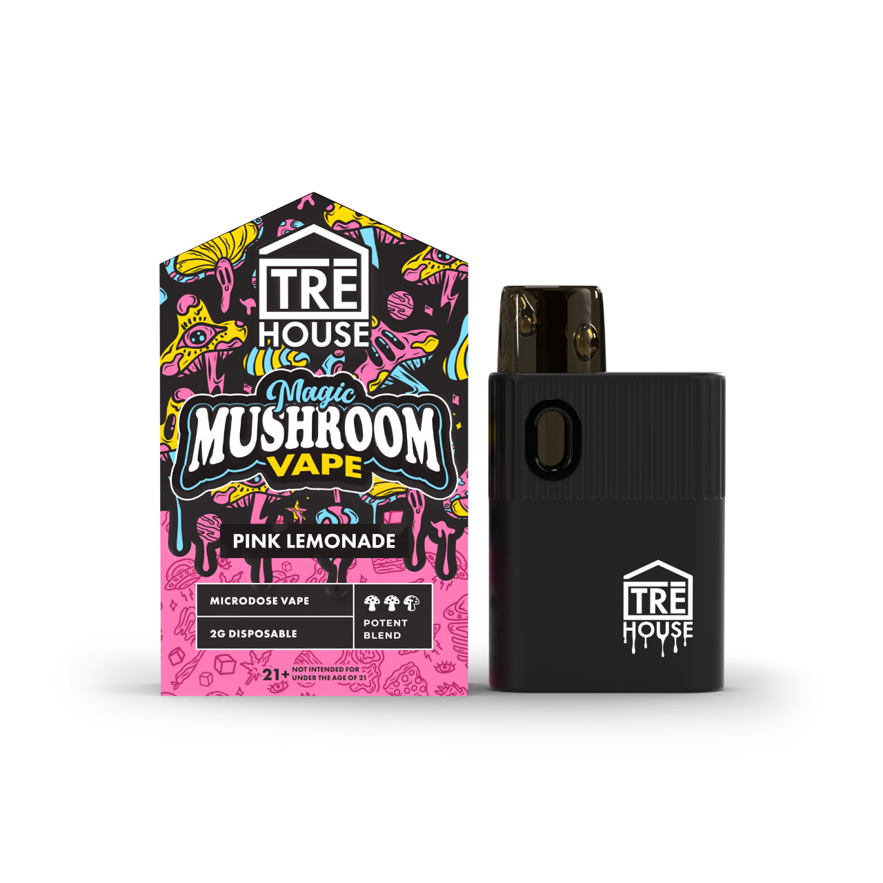 TRĒ House Magic Mushroom Blend Disposable – 2G