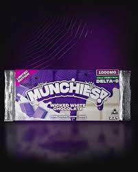 Delta Munchies Limited Edition 1000mg D9 THC Wicked White Chocolate