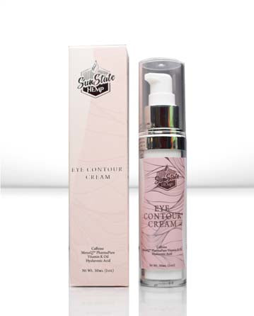 CBD Eye Contour Cream with Caffeine 1oz 60mg