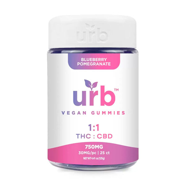 URB 1:1 THC CBD Gummies | 750mg