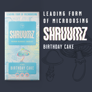 SHRUUMZ Microdose Chocolate Bar(10 Pack) | Formulated Wellness