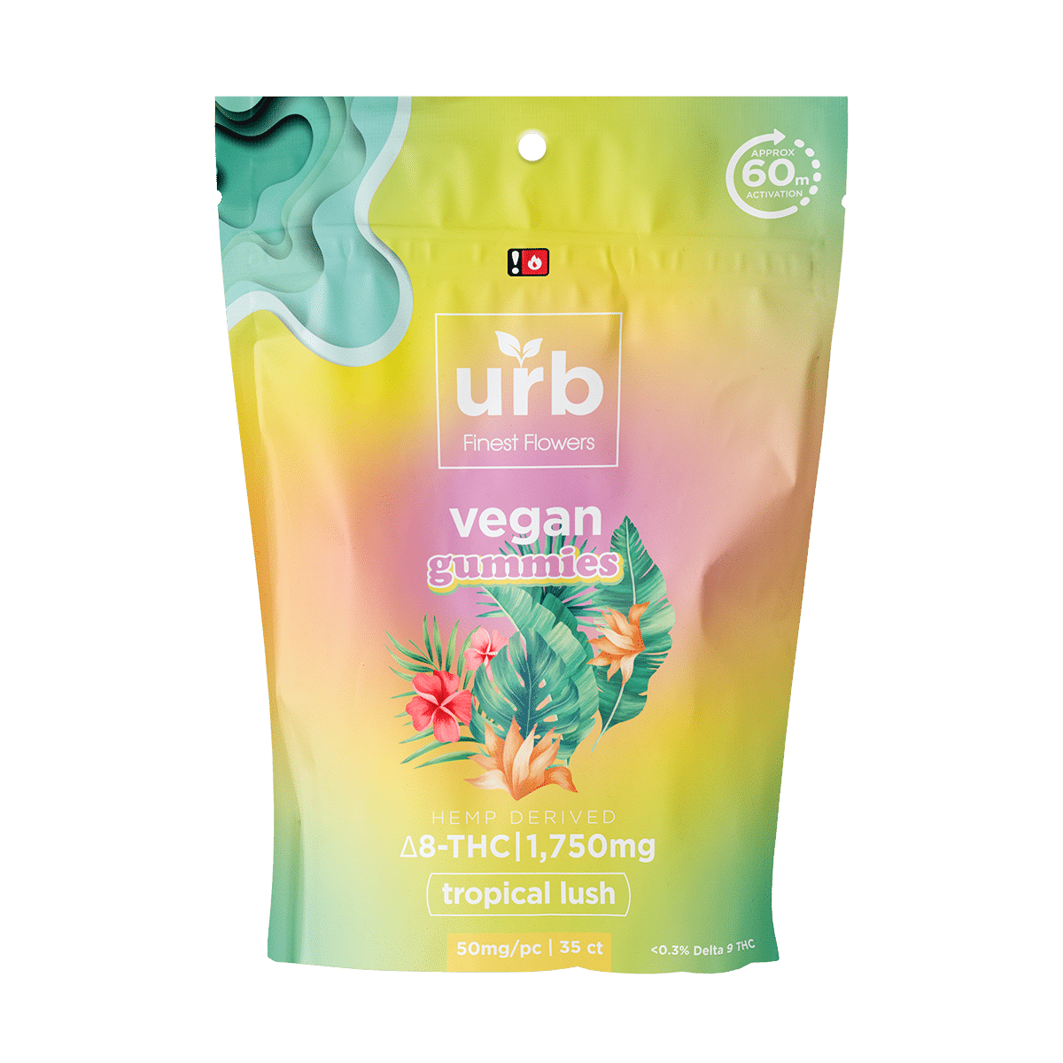 URB Delta 8 Gummies (vegan) | CBD Vegan Gummies | Formulated Wellness