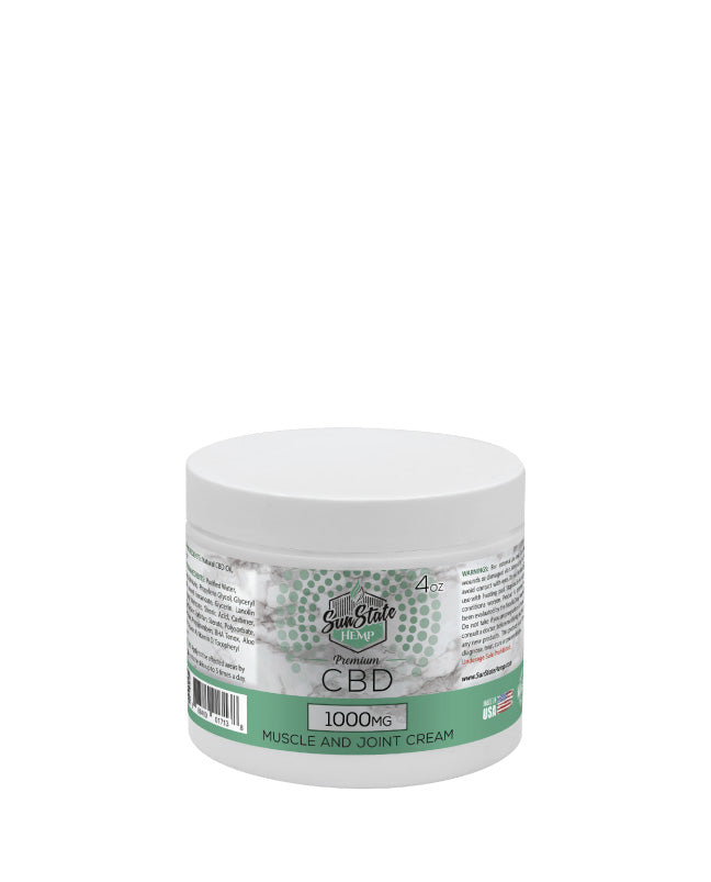 Sun State CBD Muscle and Joint Cream | Formulated Wellness