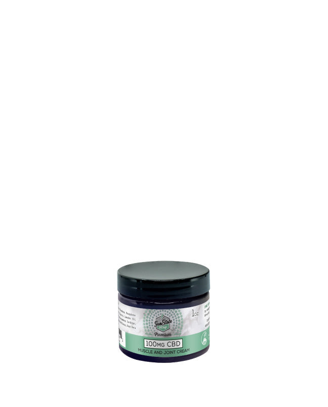 Sun State CBD Muscle and Joint Cream 100mg | Formulated Wellness