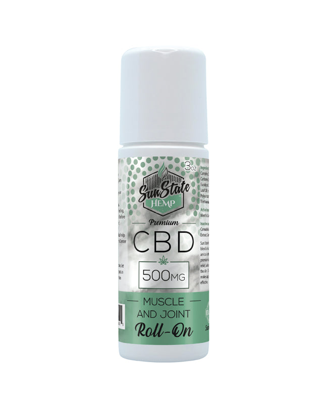 Sun State CBD Muscle and Joint Roll On Cream | Formulated Wellness